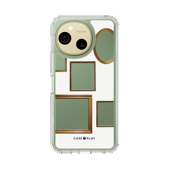 スリムプロテクションケース［ Photo Frames - White ］