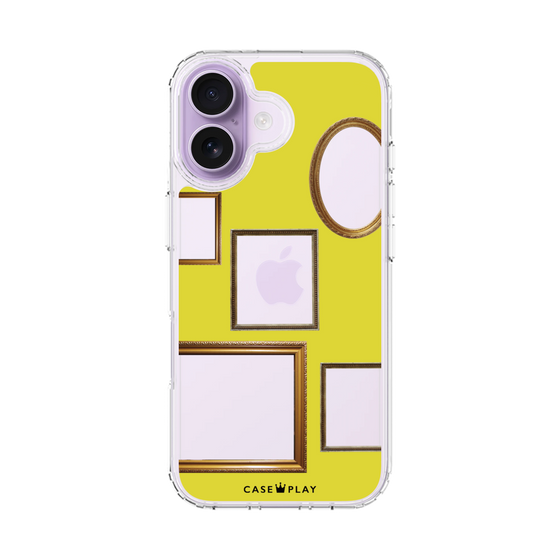 スリムプロテクションケース［ Photo Frames - Yellow ］