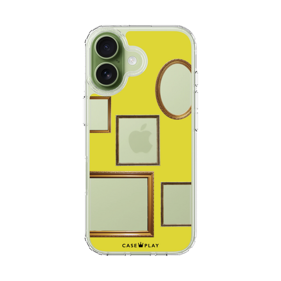 スリムプロテクションケース［ Photo Frames - Yellow ］