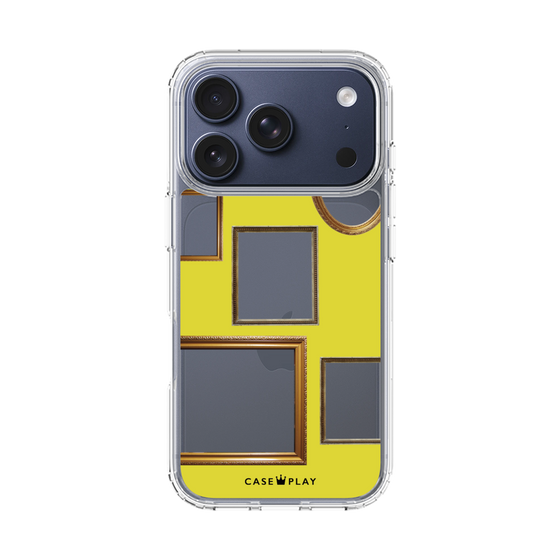 スリムプロテクションケース［ Photo Frames - Yellow ］