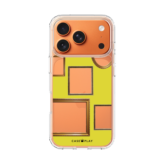 スリムプロテクションケース［ Photo Frames - Yellow ］