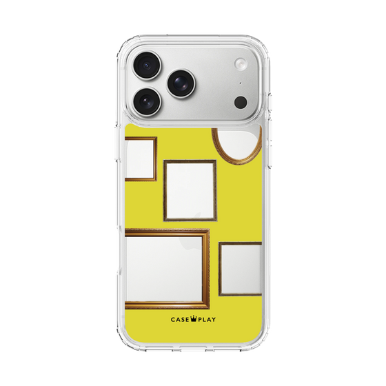 スリムプロテクションケース［ Photo Frames - Yellow ］