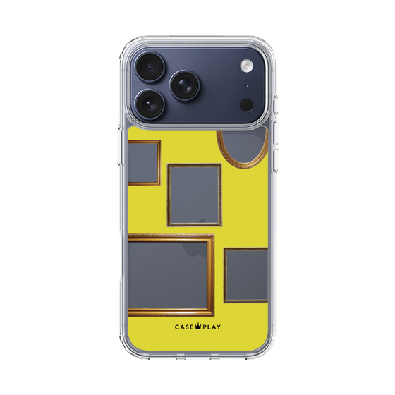 スリムプロテクションケース［ Photo Frames - Yellow ］