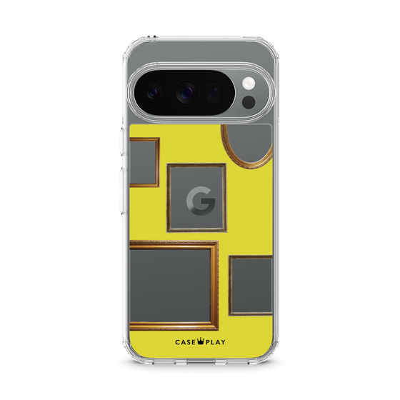 スリムプロテクションケース［ Photo Frames - Yellow ］
