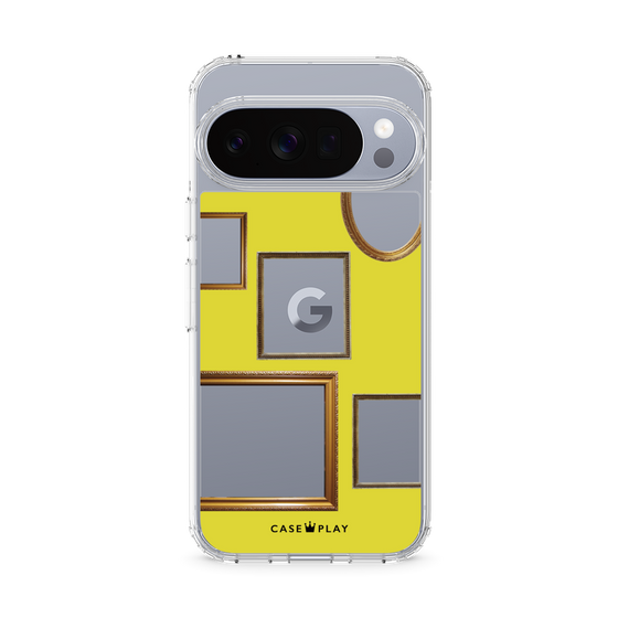 スリムプロテクションケース［ Photo Frames - Yellow ］