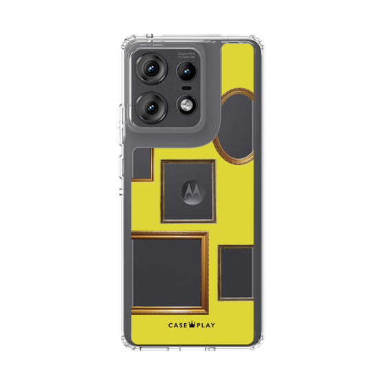スリムプロテクションケース［ Photo Frames - Yellow ］