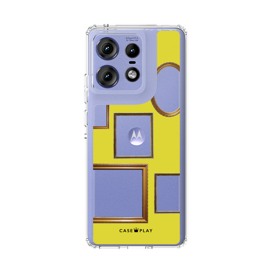 スリムプロテクションケース［ Photo Frames - Yellow ］