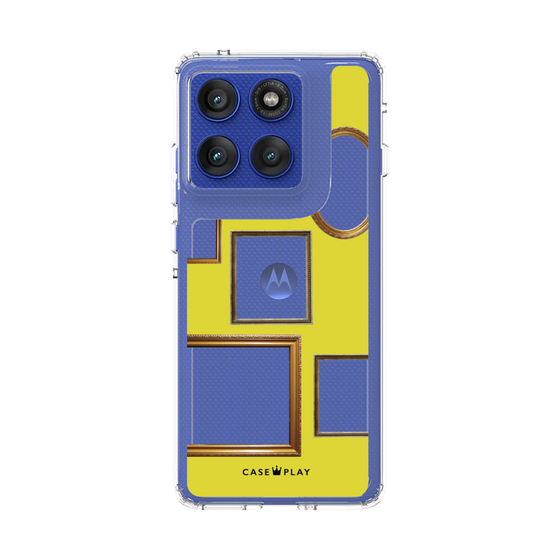 スリムプロテクションケース［ Photo Frames - Yellow ］