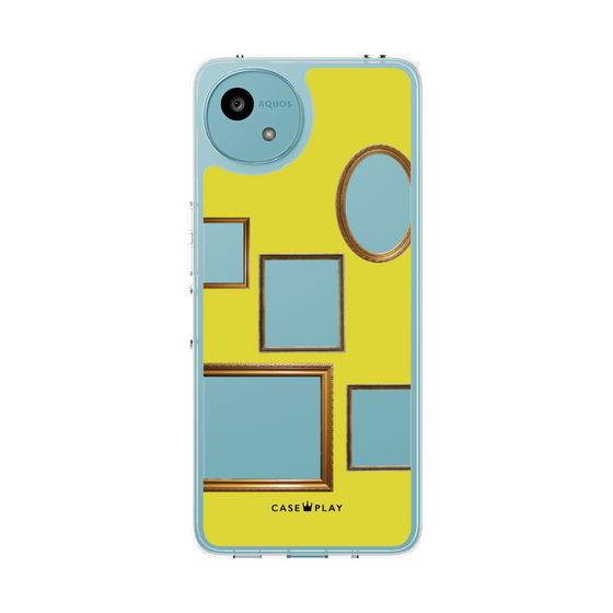 スリムプロテクションケース［ Photo Frames - Yellow ］