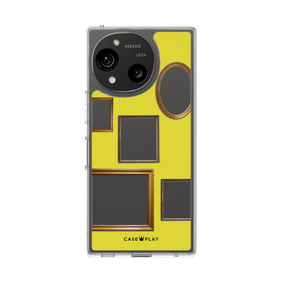 スリムプロテクションケース［ Photo Frames - Yellow ］