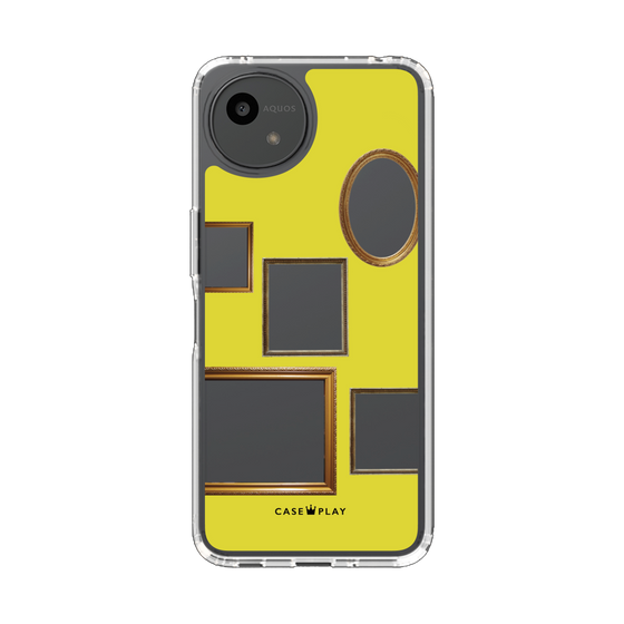 スリムプロテクションケース［ Photo Frames - Yellow ］