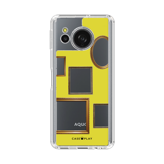 スリムプロテクションケース［ Photo Frames - Yellow ］