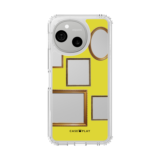 スリムプロテクションケース［ Photo Frames - Yellow ］