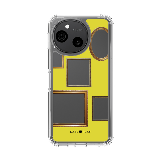 スリムプロテクションケース［ Photo Frames - Yellow ］