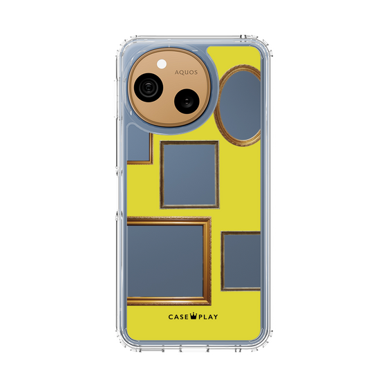 スリムプロテクションケース［ Photo Frames - Yellow ］