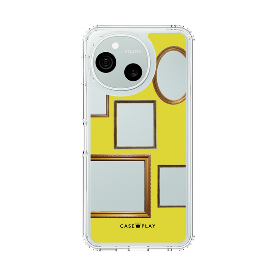 スリムプロテクションケース［ Photo Frames - Yellow ］