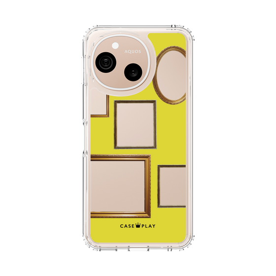 スリムプロテクションケース［ Photo Frames - Yellow ］