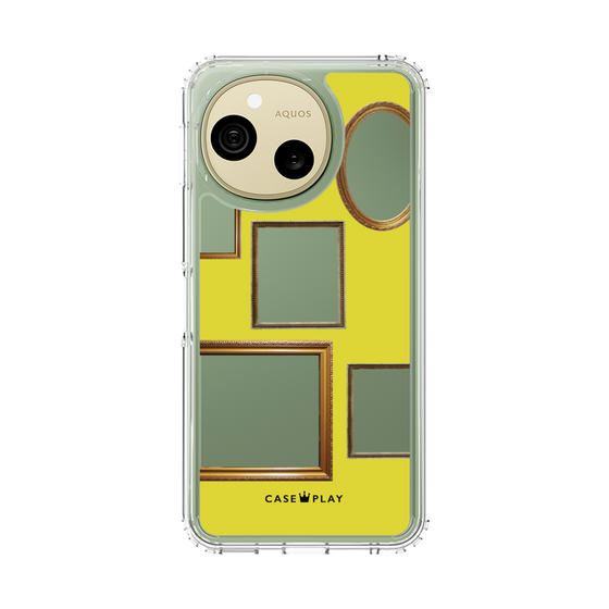 スリムプロテクションケース［ Photo Frames - Yellow ］