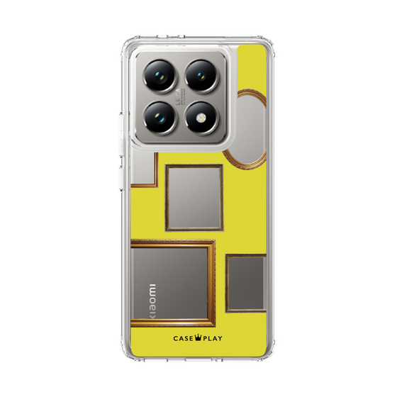スリムプロテクションケース［ Photo Frames - Yellow ］