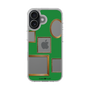 スリムプロテクションケース［ Photo Frames - Green ］