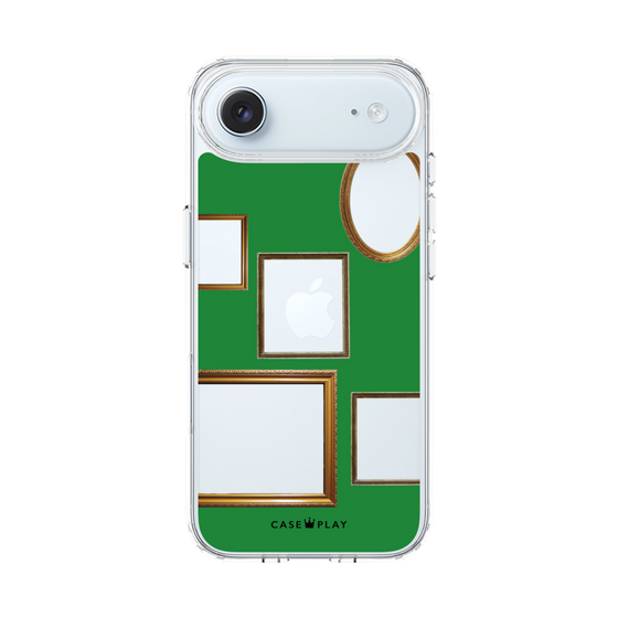 スリムプロテクションケース［ Photo Frames - Green ］