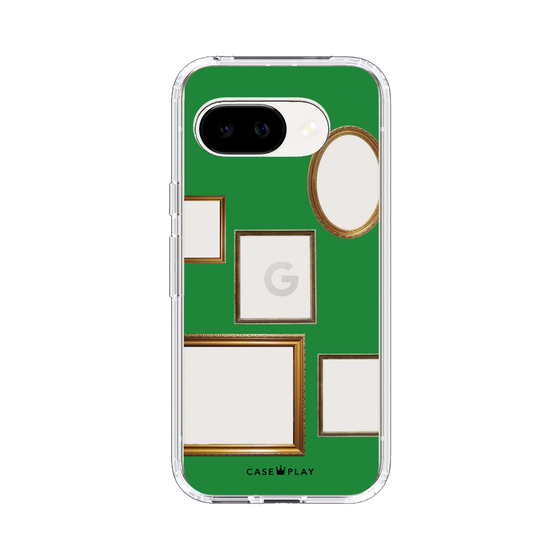 スリムプロテクションケース［ Photo Frames - Green ］