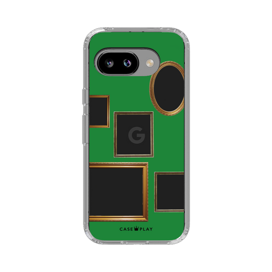 スリムプロテクションケース［ Photo Frames - Green ］