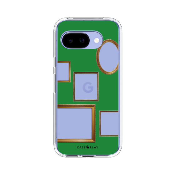スリムプロテクションケース［ Photo Frames - Green ］