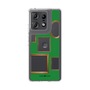 スリムプロテクションケース［ Photo Frames - Green ］