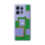 スリムプロテクションケース［ Photo Frames - Green ］