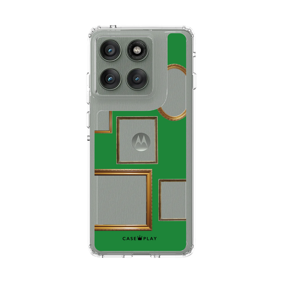 スリムプロテクションケース［ Photo Frames - Green ］