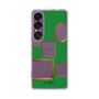 スリムプロテクションケース［ Photo Frames - Green ］