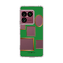 スリムプロテクションケース［ Photo Frames - Green ］