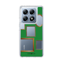スリムプロテクションケース［ Photo Frames - Green ］