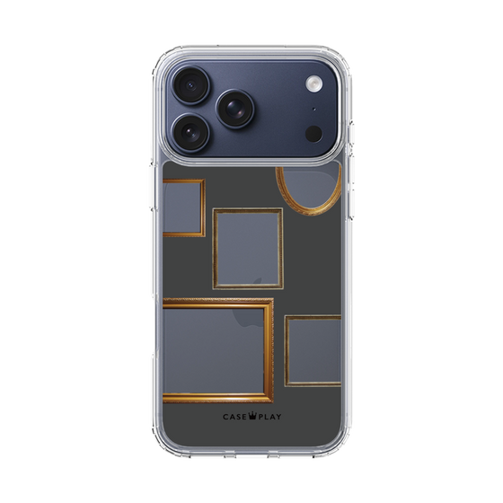 スリムプロテクションケース［ Photo Frames - Gray ］