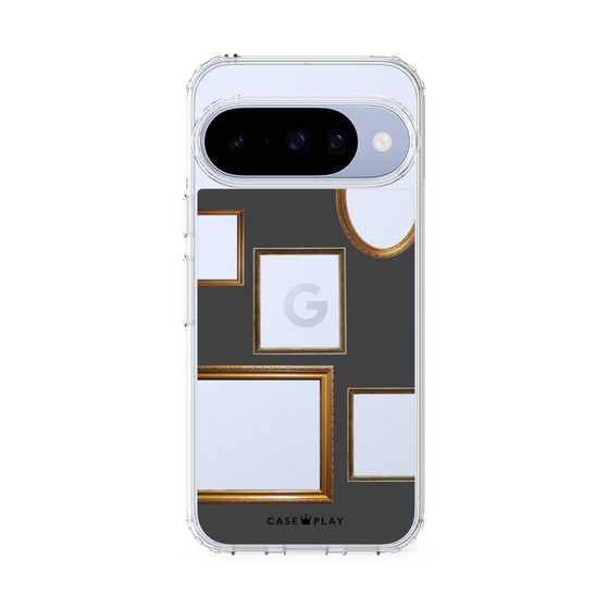 スリムプロテクションケース［ Photo Frames - Gray ］