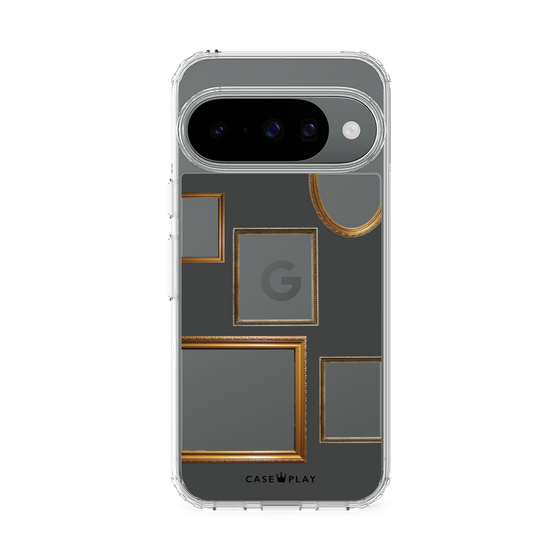 スリムプロテクションケース［ Photo Frames - Gray ］