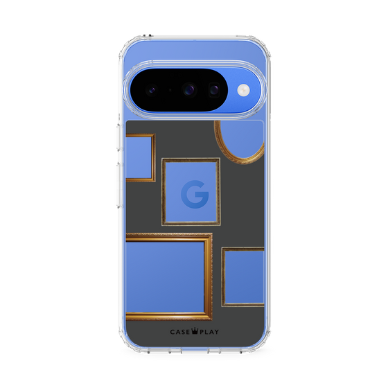 スリムプロテクションケース［ Photo Frames - Gray ］