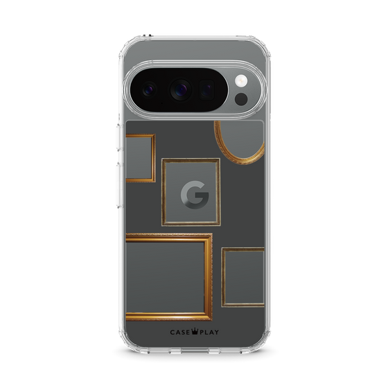 スリムプロテクションケース［ Photo Frames - Gray ］