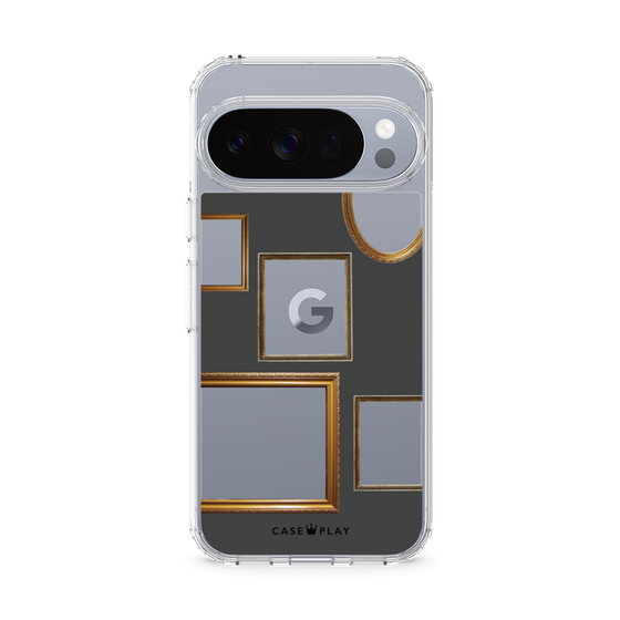 スリムプロテクションケース［ Photo Frames - Gray ］