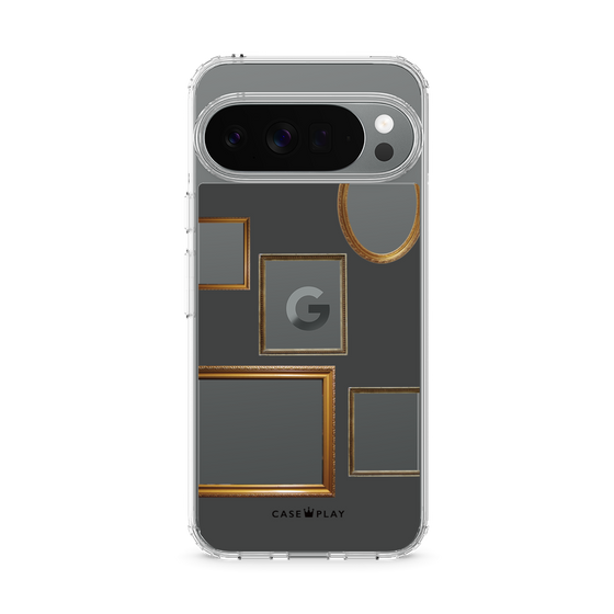 スリムプロテクションケース［ Photo Frames - Gray ］