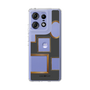 スリムプロテクションケース［ Photo Frames - Gray ］