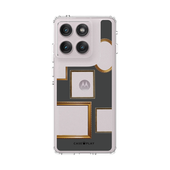 スリムプロテクションケース［ Photo Frames - Gray ］