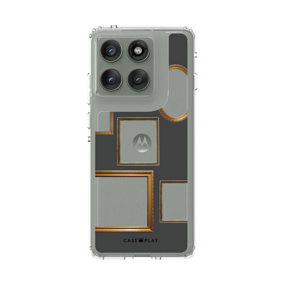 スリムプロテクションケース［ Photo Frames - Gray ］