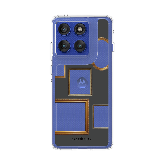 スリムプロテクションケース［ Photo Frames - Gray ］