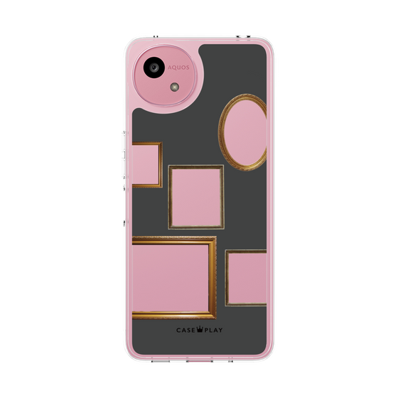 スリムプロテクションケース［ Photo Frames - Gray ］