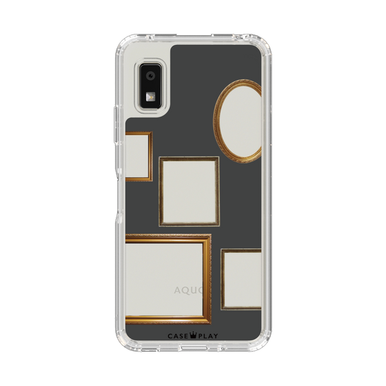 スリムプロテクションケース［ Photo Frames - Gray ］