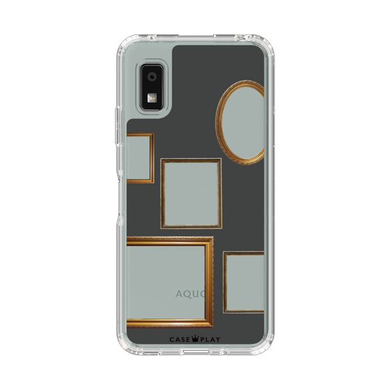 スリムプロテクションケース［ Photo Frames - Gray ］