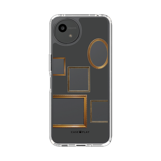 スリムプロテクションケース［ Photo Frames - Gray ］