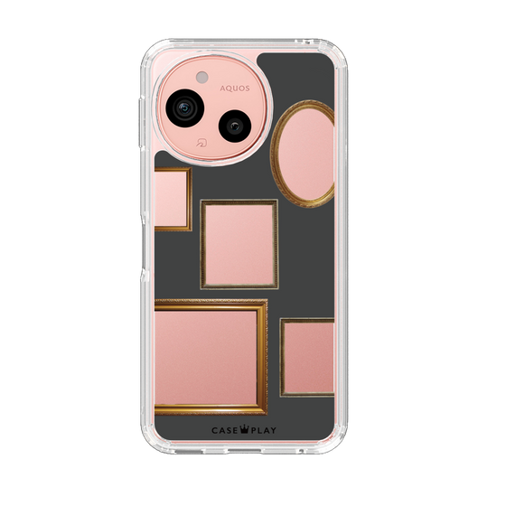 スリムプロテクションケース［ Photo Frames - Gray ］